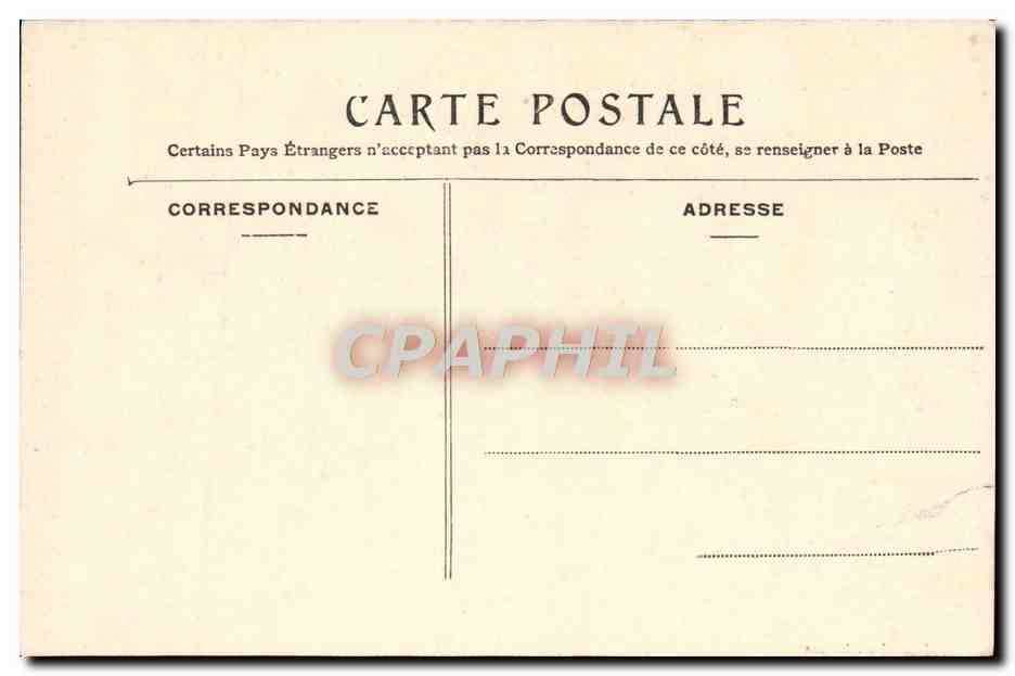 CPA Sens La Cathedrale et la Place — Rückseite