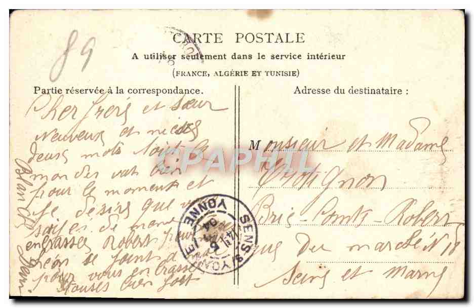 CPA Sens Vue generale — Reverso