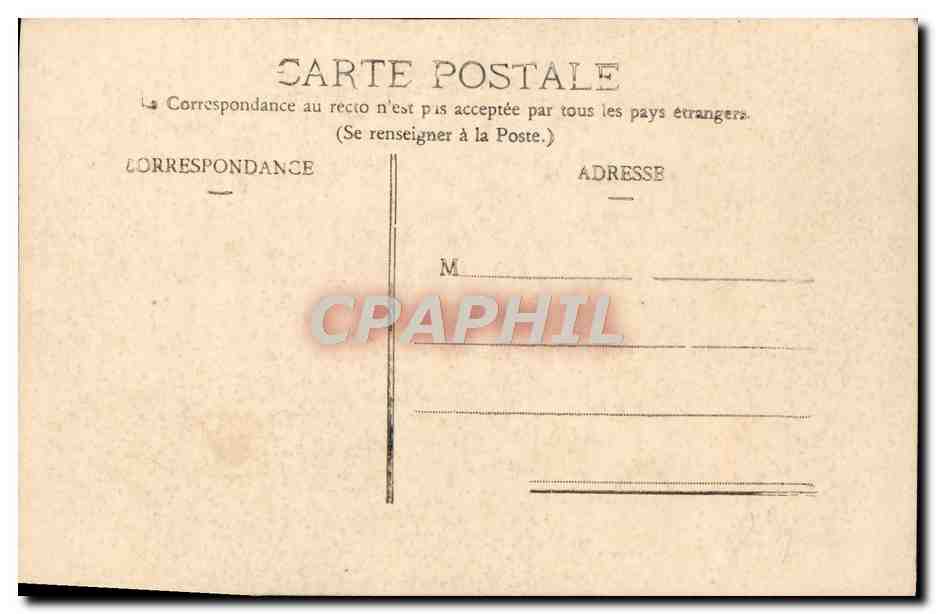 Sens - Le Jet d'Eau du Tapis Vert — Hôtel-de-Ville et Cathédrale — Collection J. D. Sens — Rückseite