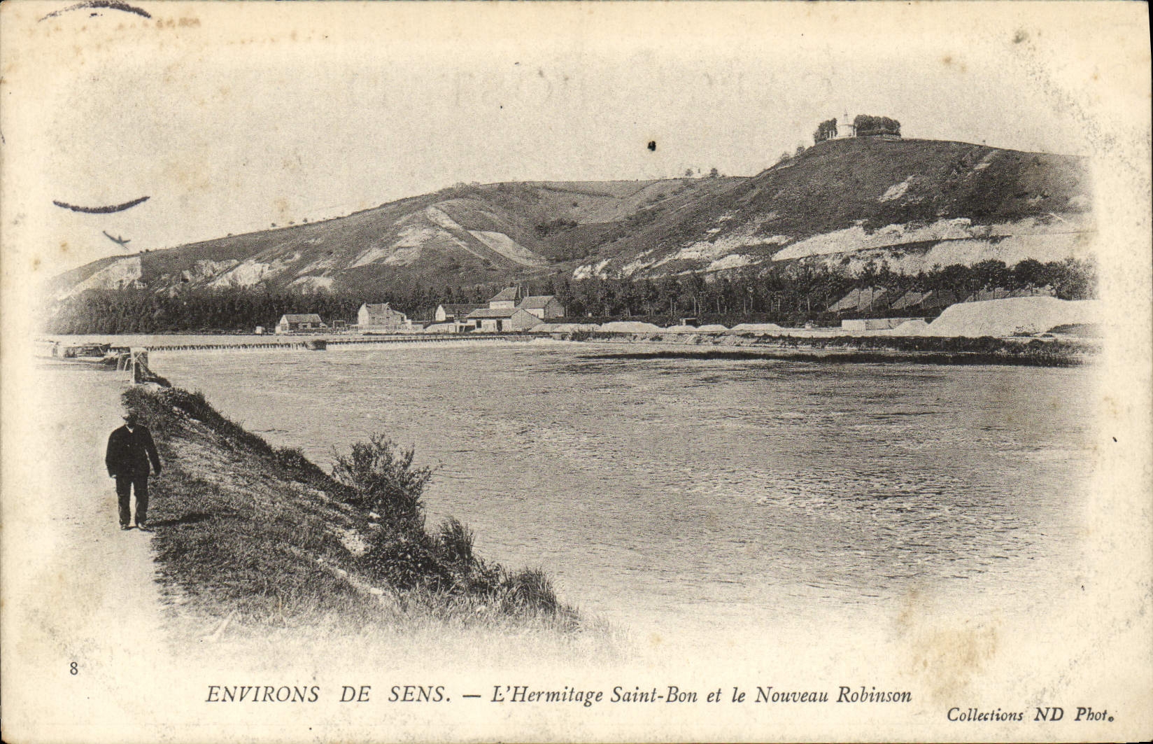 Umgebung von Sens — Hermitage Saint-Bon und der Neue Robinson — Sammlung ND Phot.
