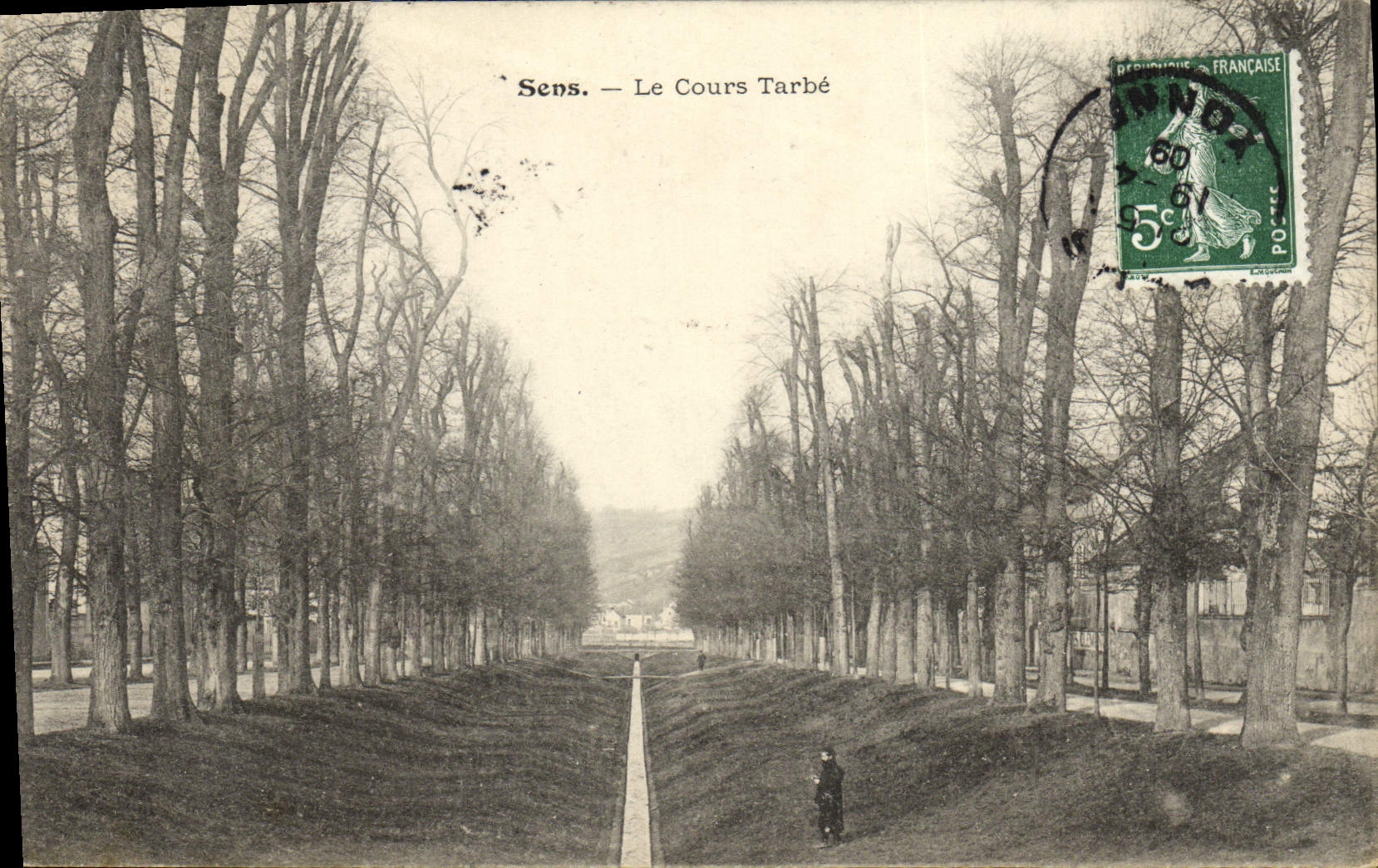 Sens. — Le Cours Tarbé — Éditeur non identifié, n° de série non visible - Recto