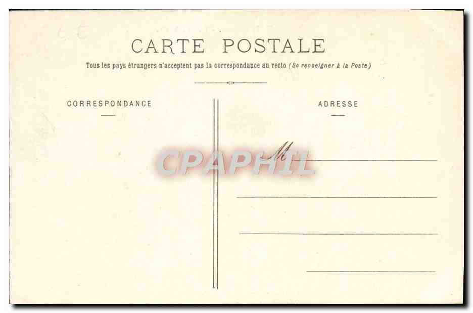 CPA Tonnerre rue De Venise Bateau Barque  — Rückseite