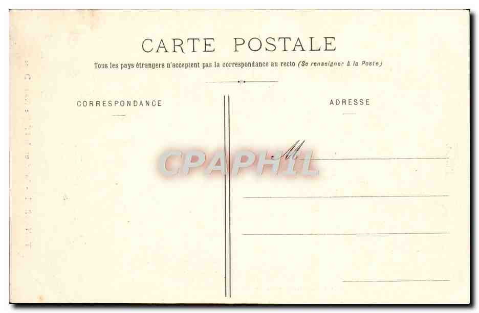 CPA Tonnerre Interieur De l'Eglise Notre Dame — Rückseite
