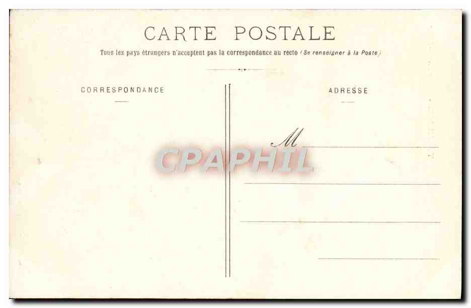 CPA Tonnerre Eglise Notre Dame — Rückseite