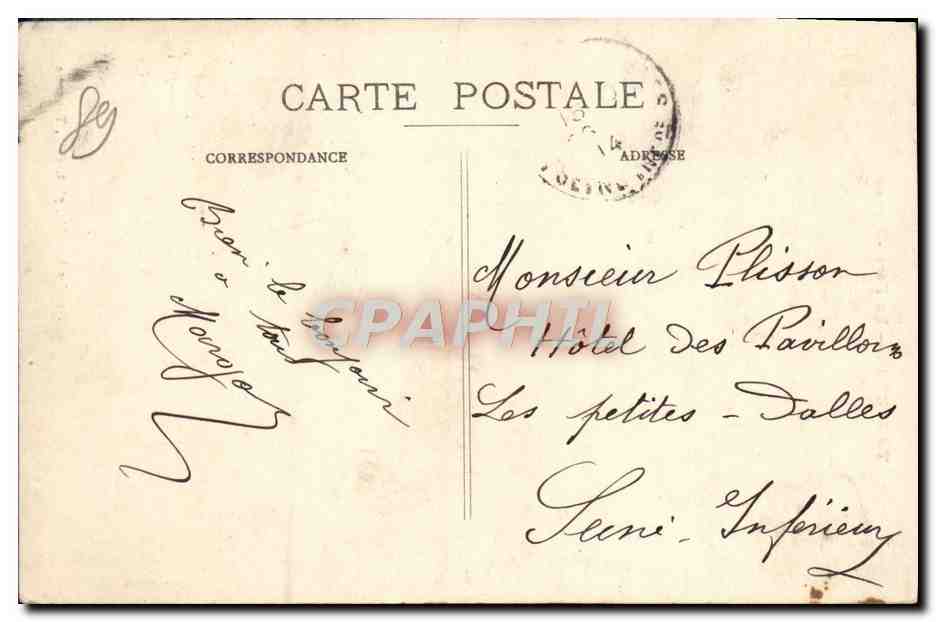 Tonnerre — La Fosse-Dionne — Maurice Lenoble, photographer-publisher, Tonnerre — Back