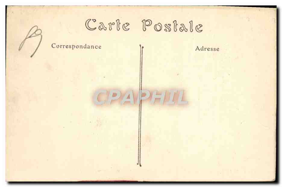 Vézelay — Abside de l'Église de la Madeleine et les Promenades — ND. Phot. n°309 — Rückseite