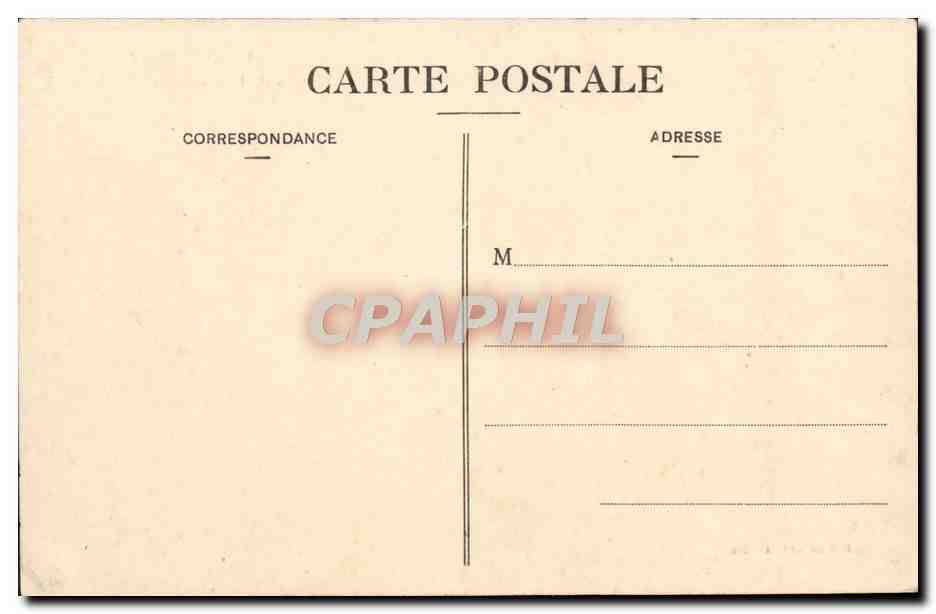 CPA Vezelay L'Eglise de la Madeleine L'Abside — Rückseite