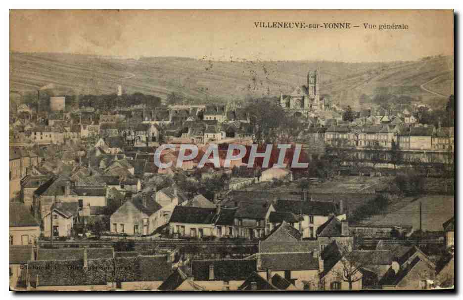 Villeneuve-sur-Yonne — Vue générale