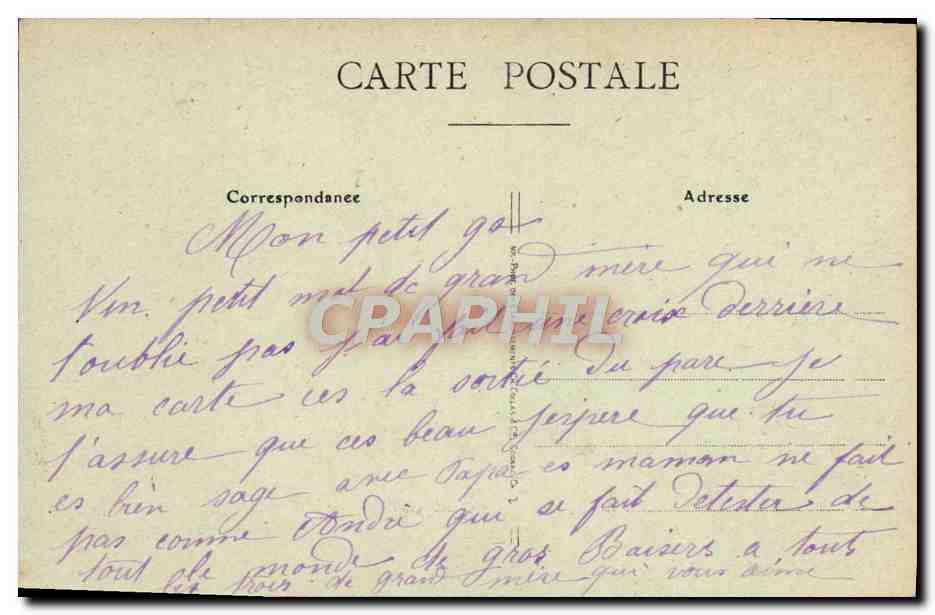 Villeneuve-sur-Yonne — L’Yonne e i Quais Sud — Vista del Ponte — Edizione H. C., Villeneuve-sur-Yonne — Verso