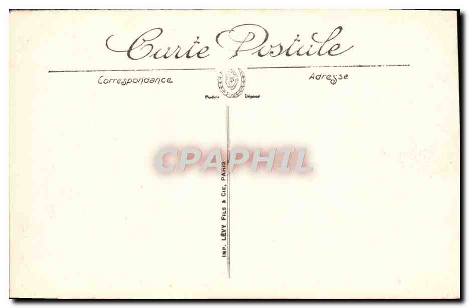 CPA Haute Vallee Du Var Passerelle Saint Leger Et Village De Daluis — Rückseite