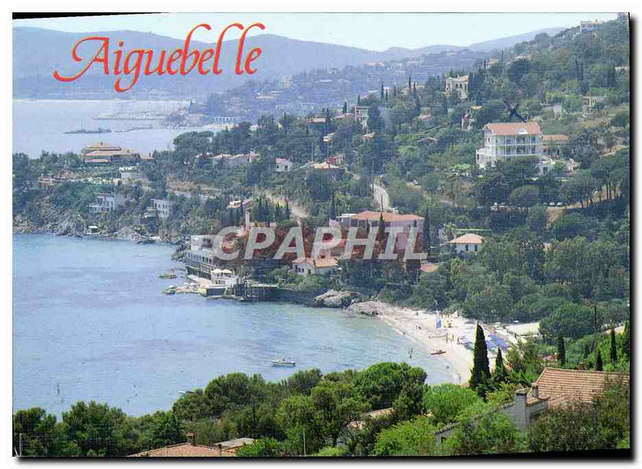 CPM Le Lavandou La Plage d'Aiguebelle