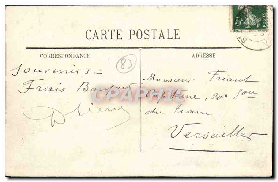 La Ste-BAUME - Entrée de la Grotte — L. 1767, éditeur L. 1767 — Verso
