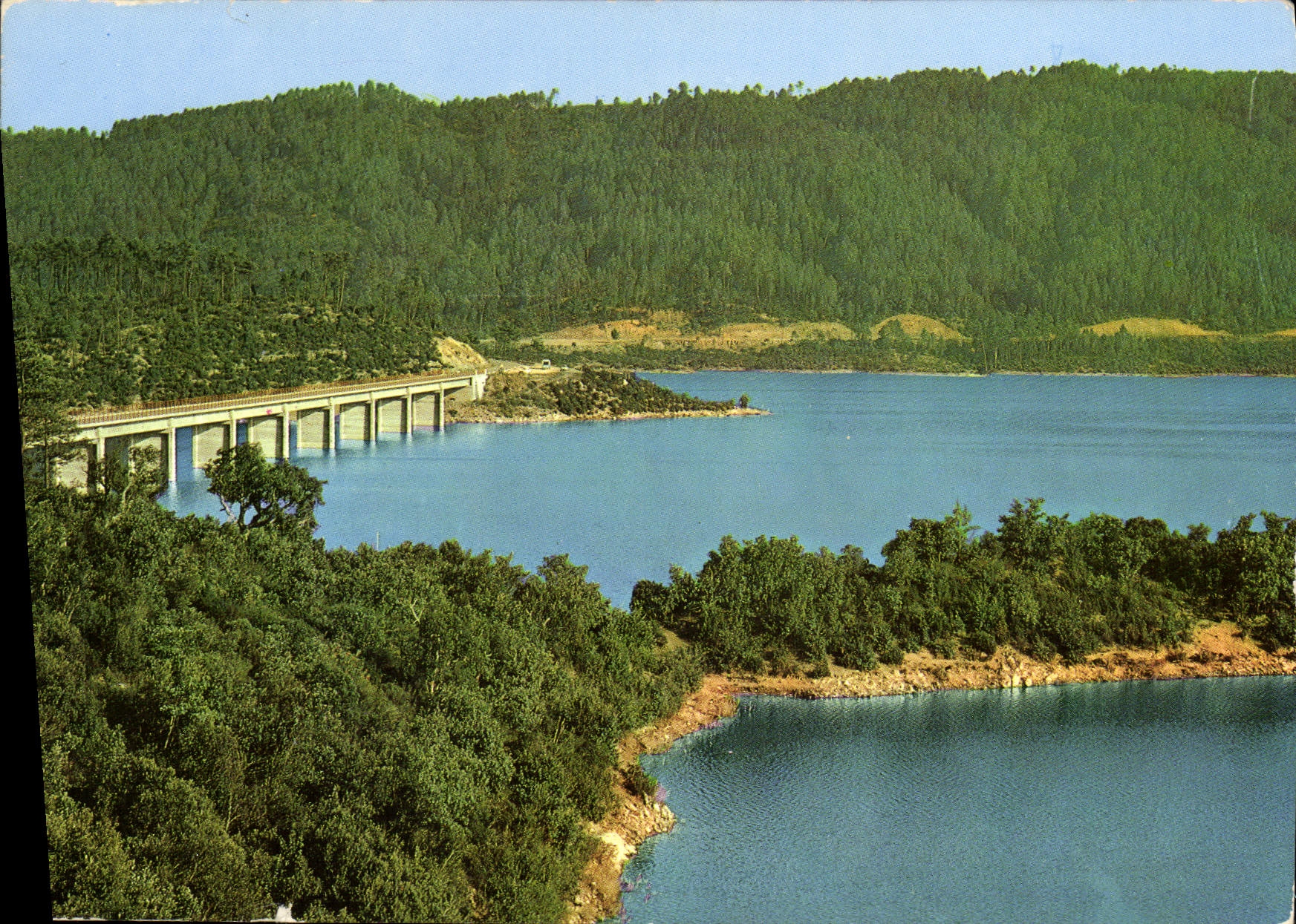Lac de Saint-Cassien — Environ de Montauroux (Var) — Repro. Imprimeur Maître