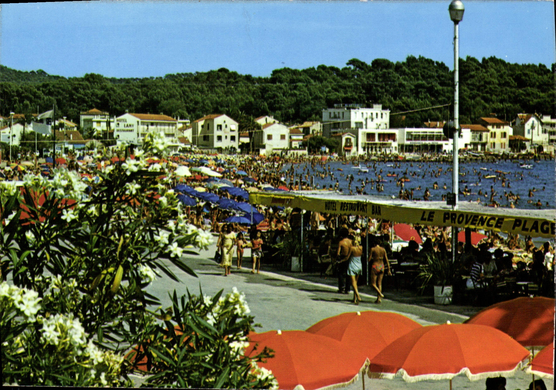 Plage de La Seyne-sur-Mer — Le Provence Plage — Édition Y.P.A. - Bd du Gai, Nice