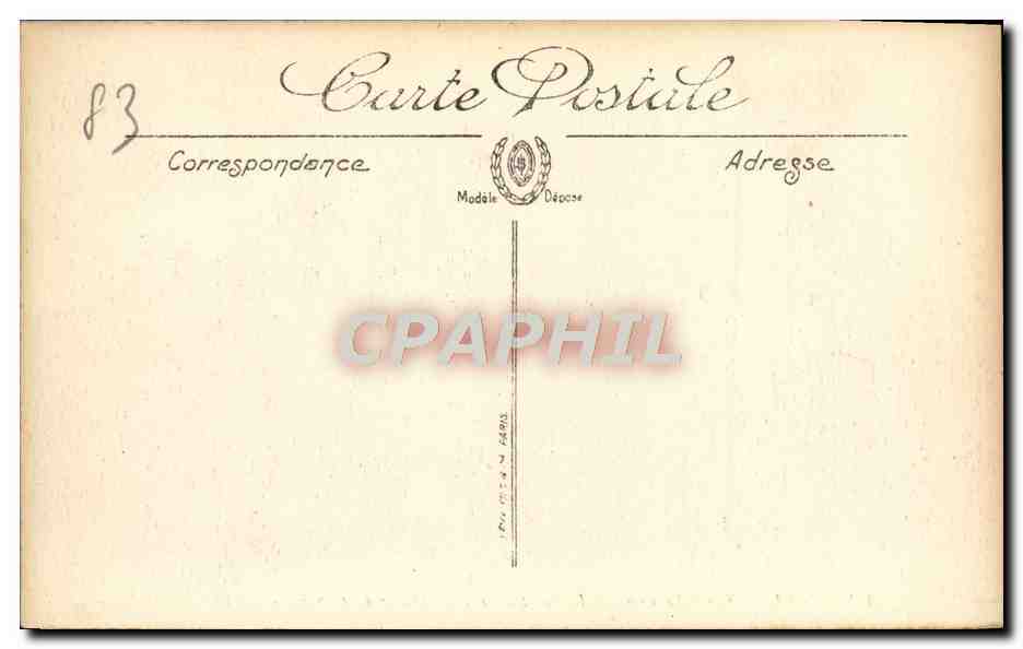 CPA L'Esterel Corniche d'Or Le Saint Pilon Et Massif Du Cap Roux — Verso