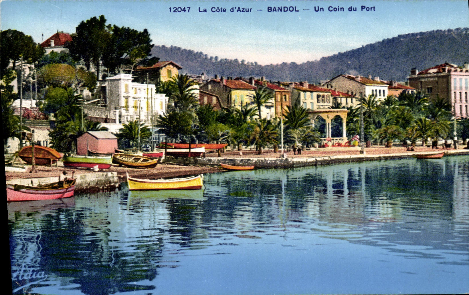 CPA La Cote D'Azur Bandol Un Coin Du Port