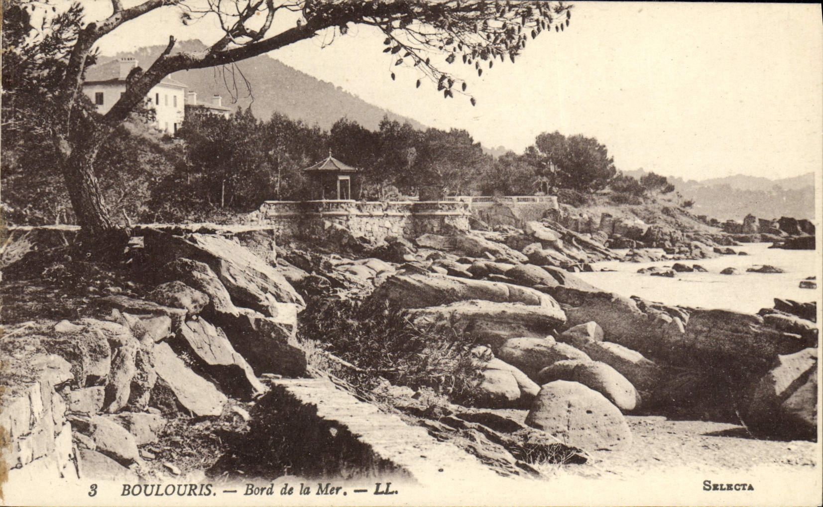 CPA Boulouris Bord De La Mer