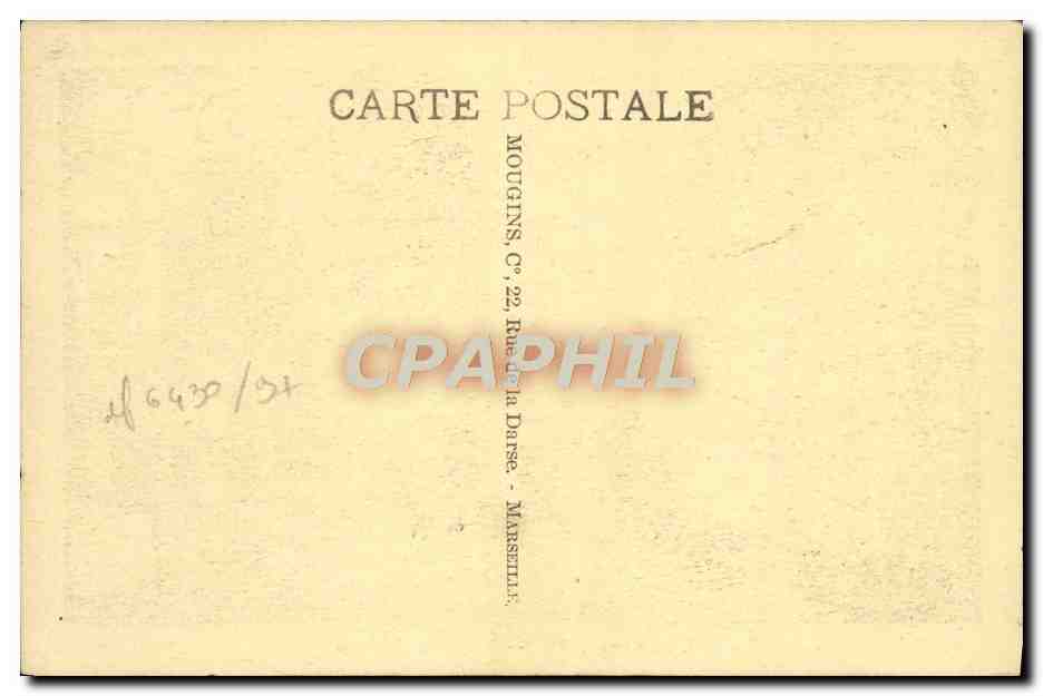 CPA Hotel Chateau Tivoli Brignoles — Rückseite