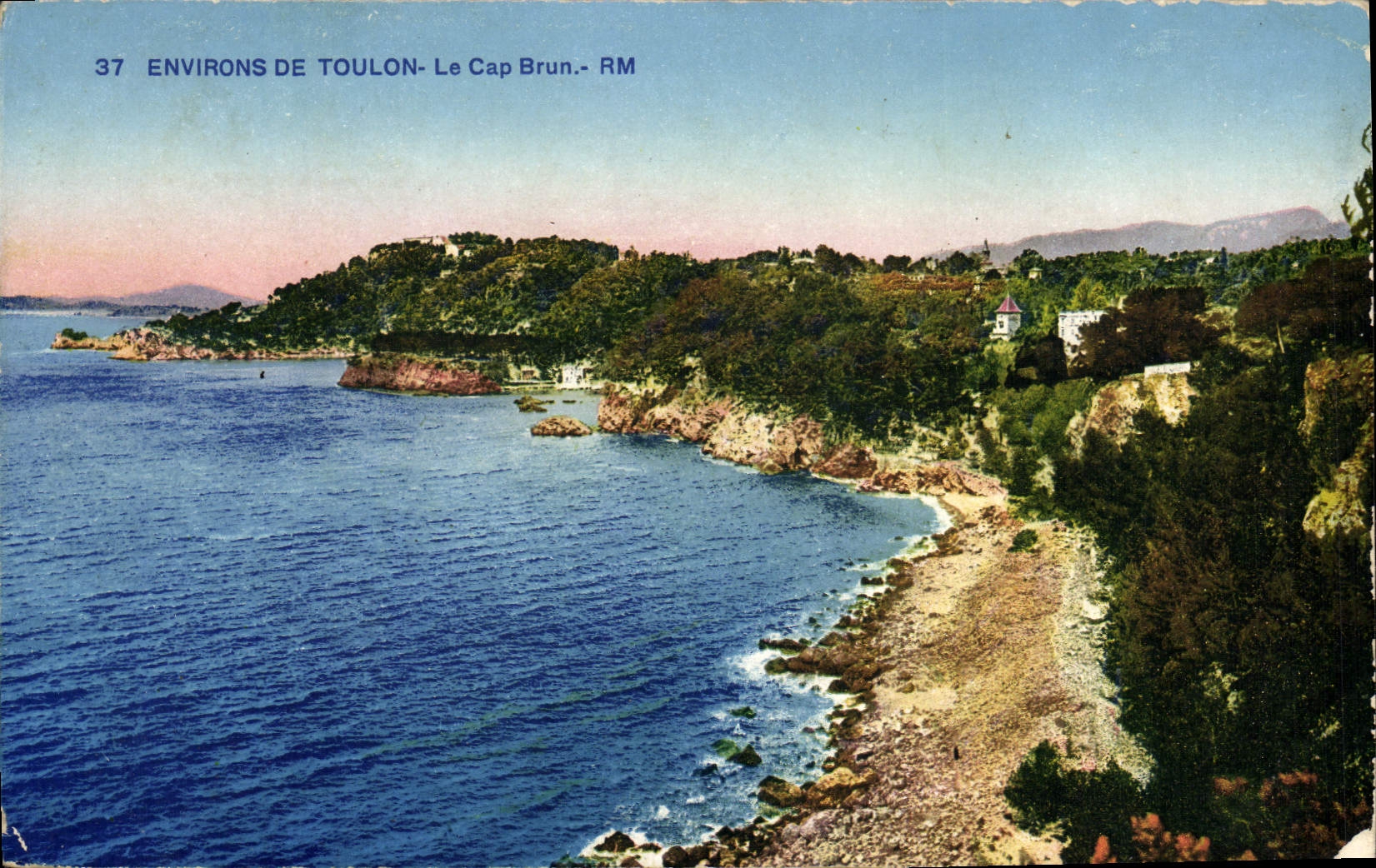 Environ de Toulon - Le Cap Brun - RM — Édition Art Rostan & Munier, Nice