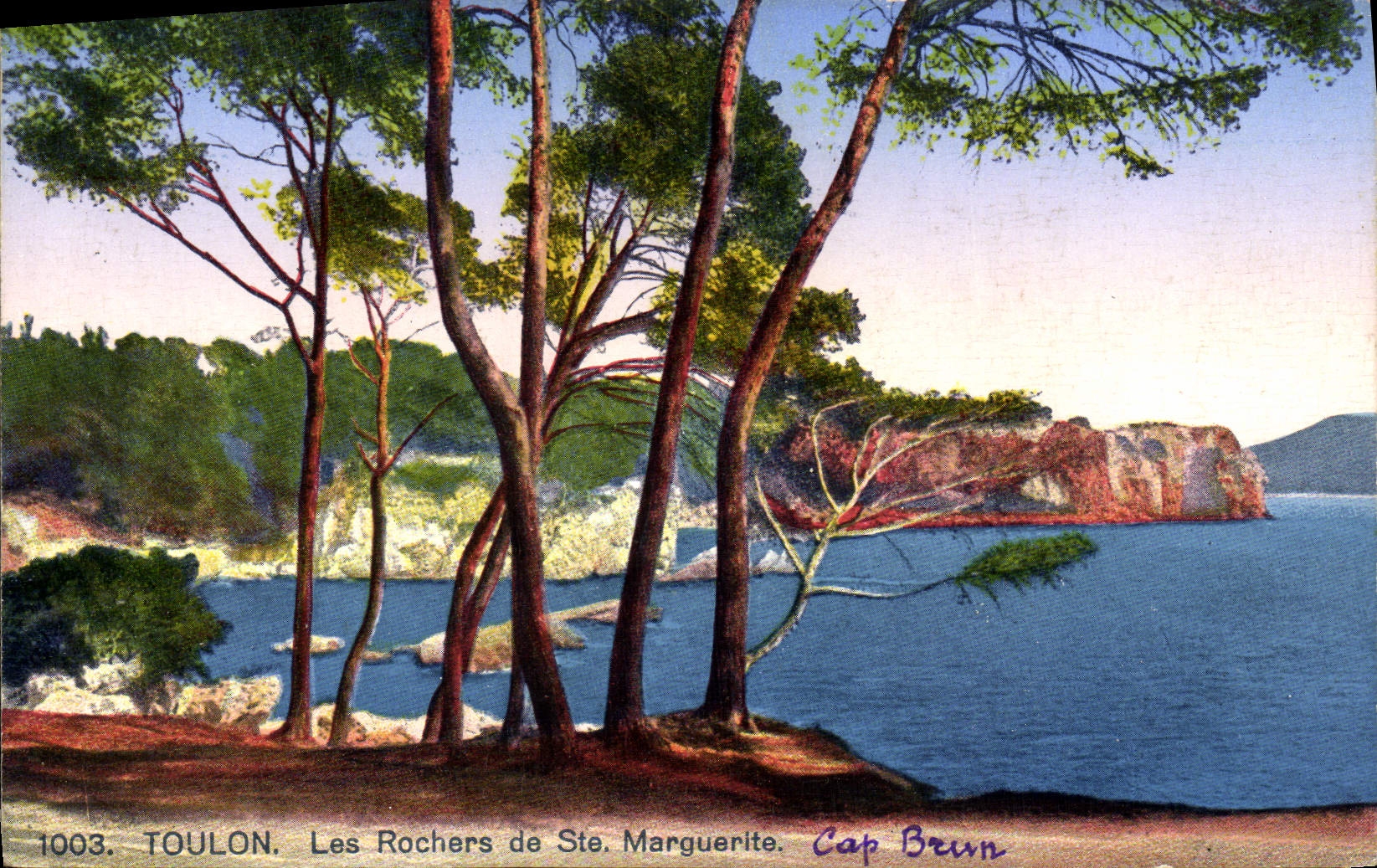 Les Rochers de Ste. Marguerite — Cap Brun — Toulon, n° 1003