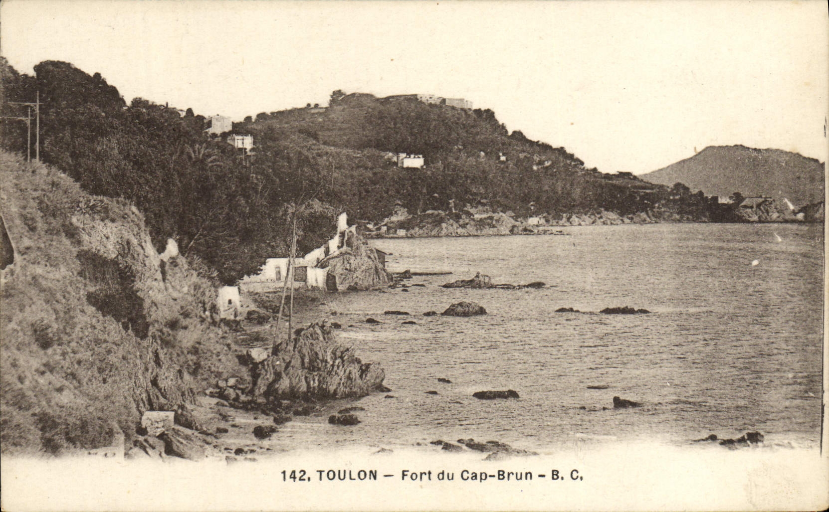 Toulon — Fort du Cap-Brun — B. C. — n° 142
