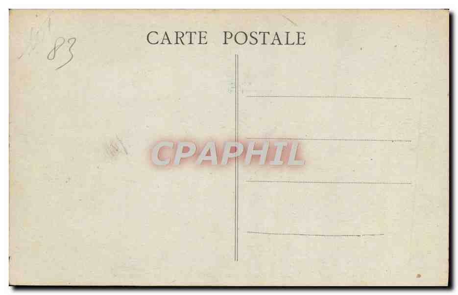 TOULON — Bord de Mer au Cap Brun — Édition Coudurier, n°65 — Achterkant
