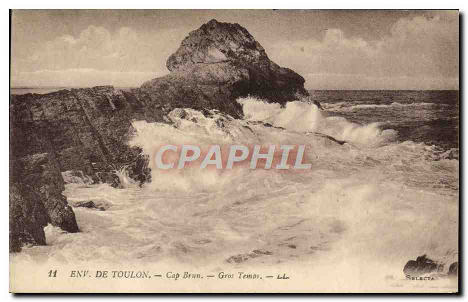 Env. de Toulon — Cap Brun — Gros Temps — Selecta
