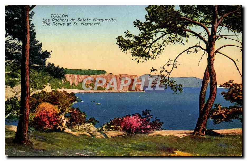 CPA Toulon Les Rochers De Sainte Marguerite