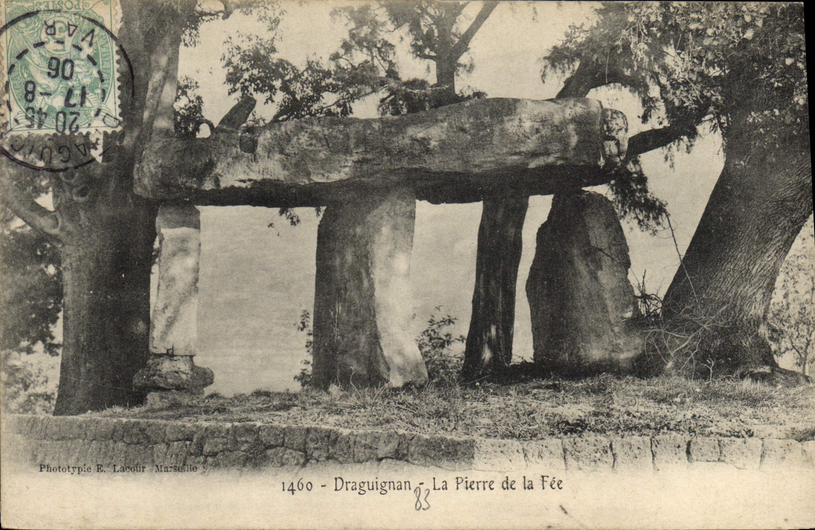 CPA Draguinan La Pierre De La Fee