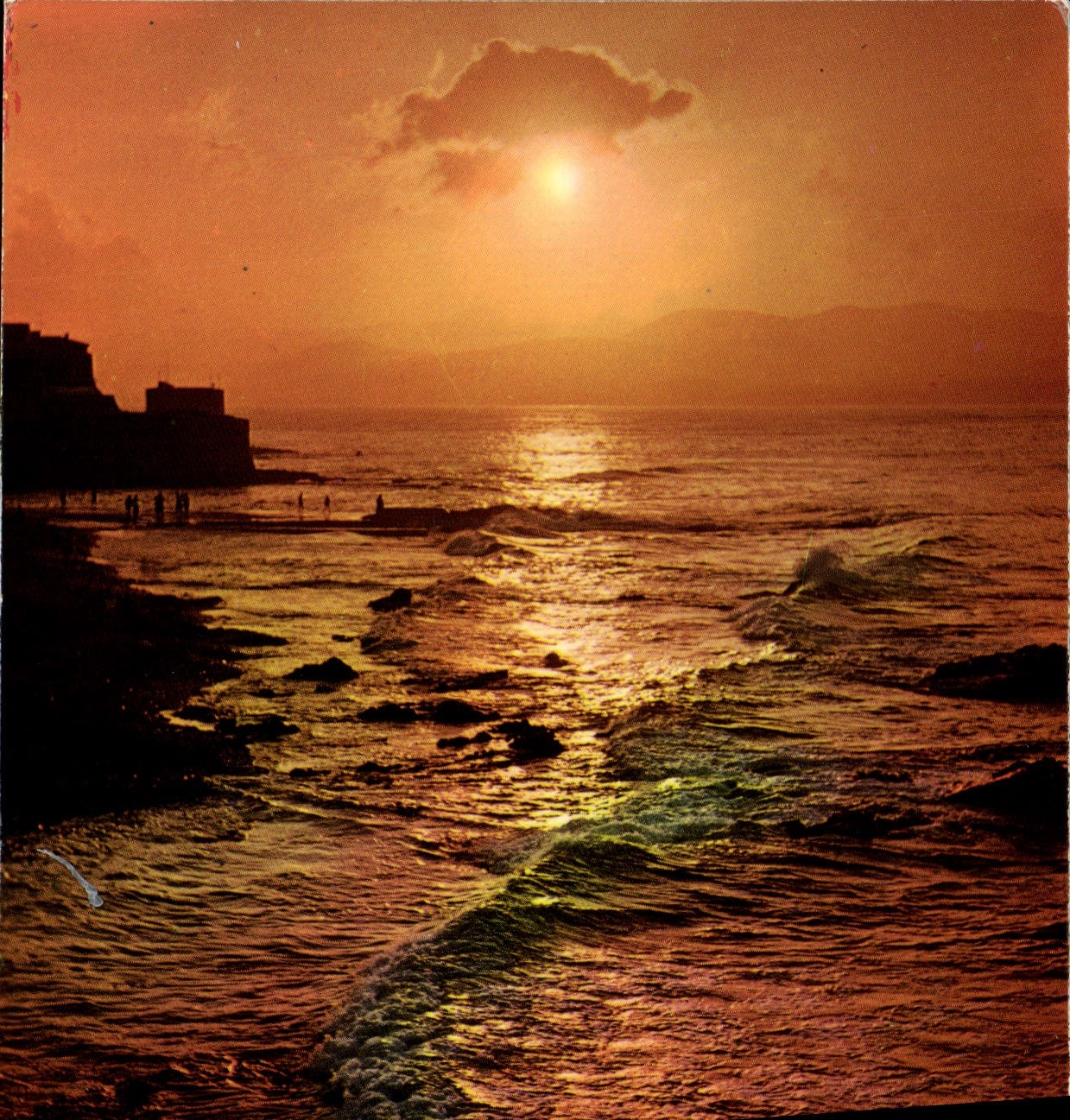Côte d'Azur — Coucher de soleil sur la mer — Les Éditions en France, n° 07