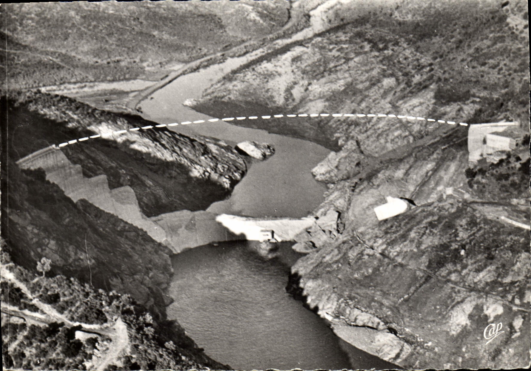 CPM Frejus Les Restes Du Barrage Du Malpasset Apres La rupture me 2 2 1959 Barrage