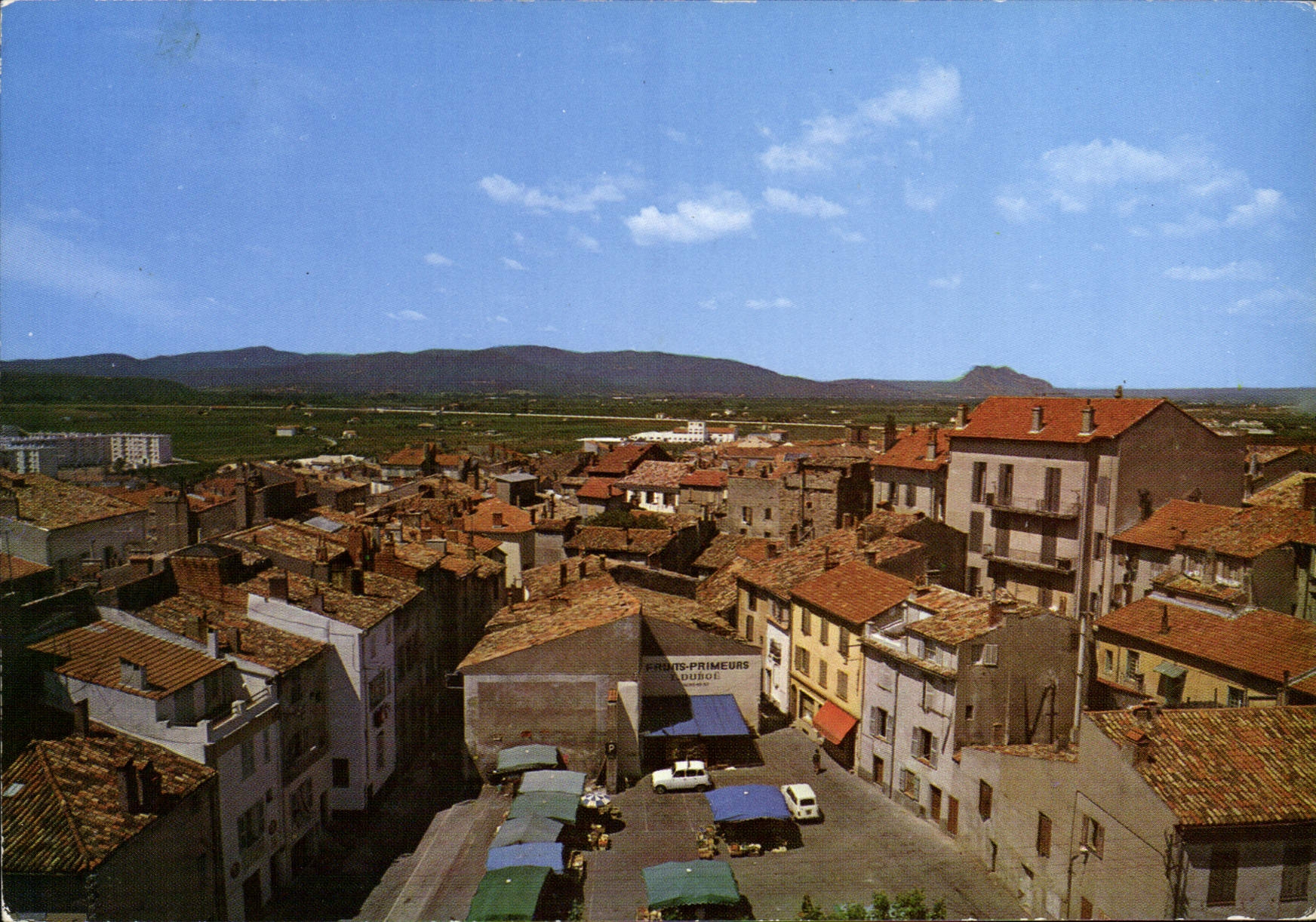 Fréjus — Marché des Primeurs et auto-route de l'Estérel — Éditions d'Art Montluel