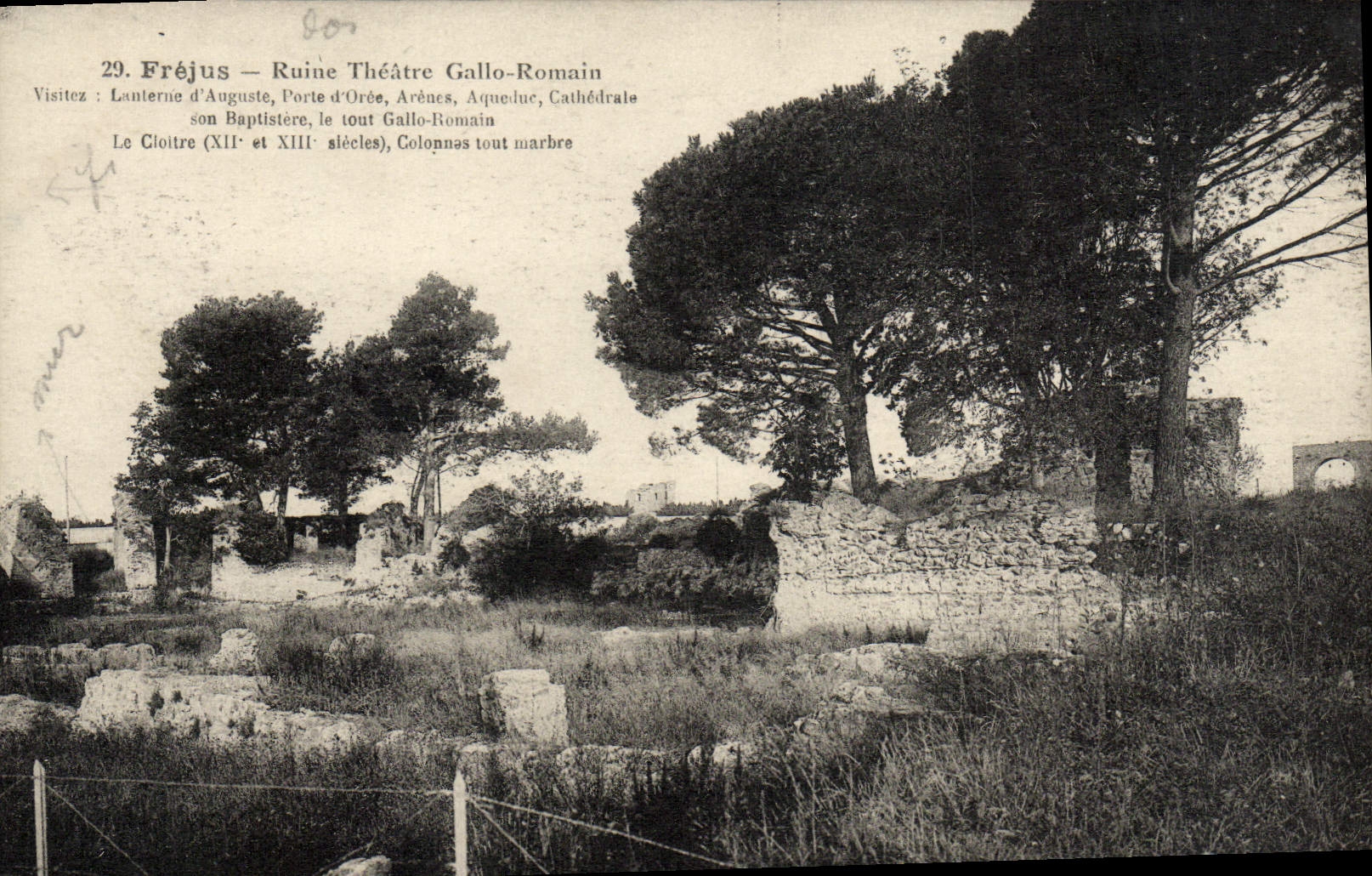 CPA Frejus Ruine Theatre Gallo Romain