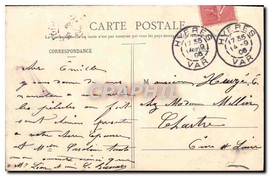 Presqu'île de Giens - Le Tout Fondue — Édition Poullan, Hyères, n° 151 — Verso