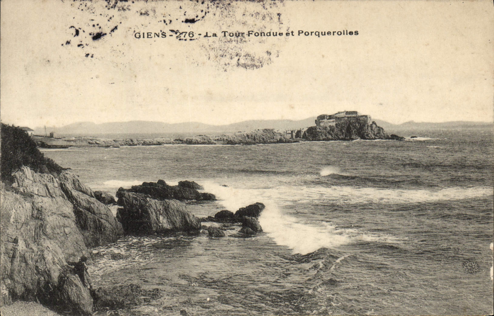 Giens - La Tour Fondue et Porquerolles — éditeur Giens, n° 276
