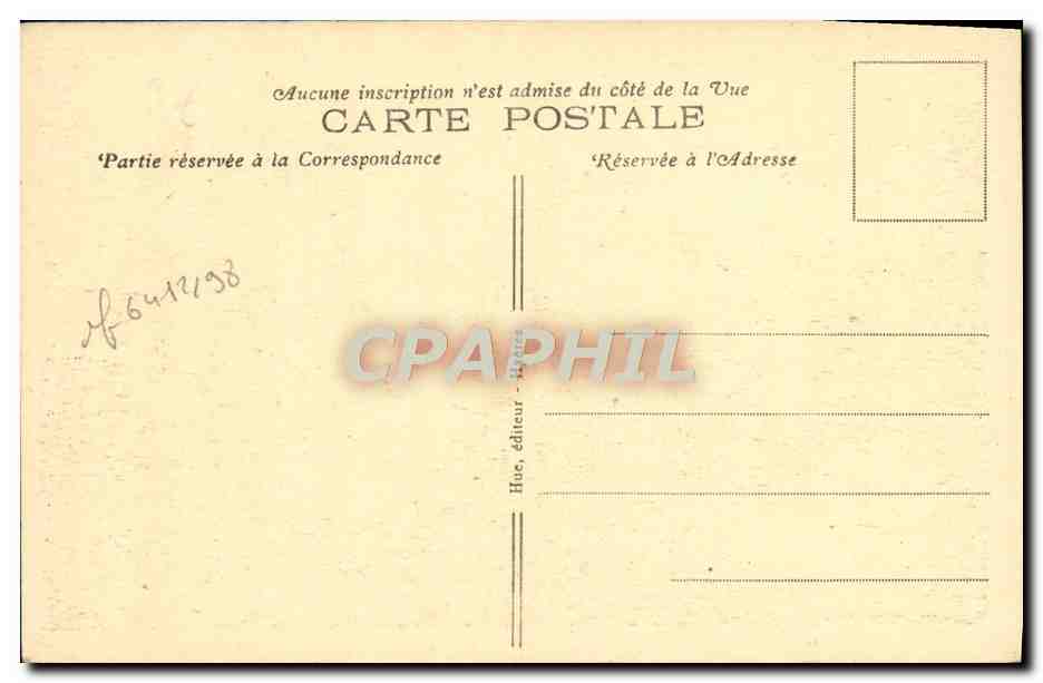CPA Environs d'Hyeres Giens Percee sur le Niel — Rückseite