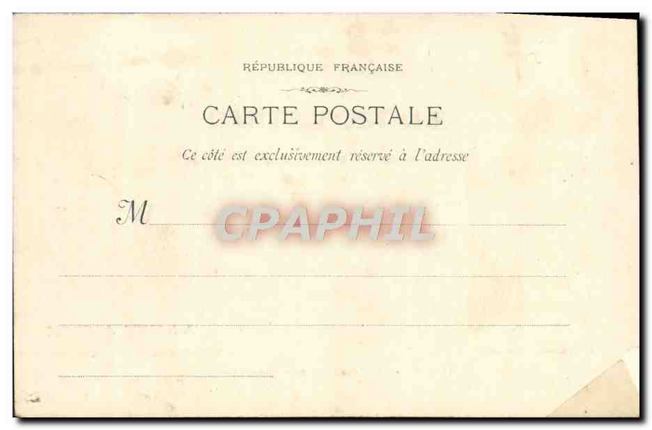 CPA Hyeres Avenue Des Palmiers Saint Joseph — Back