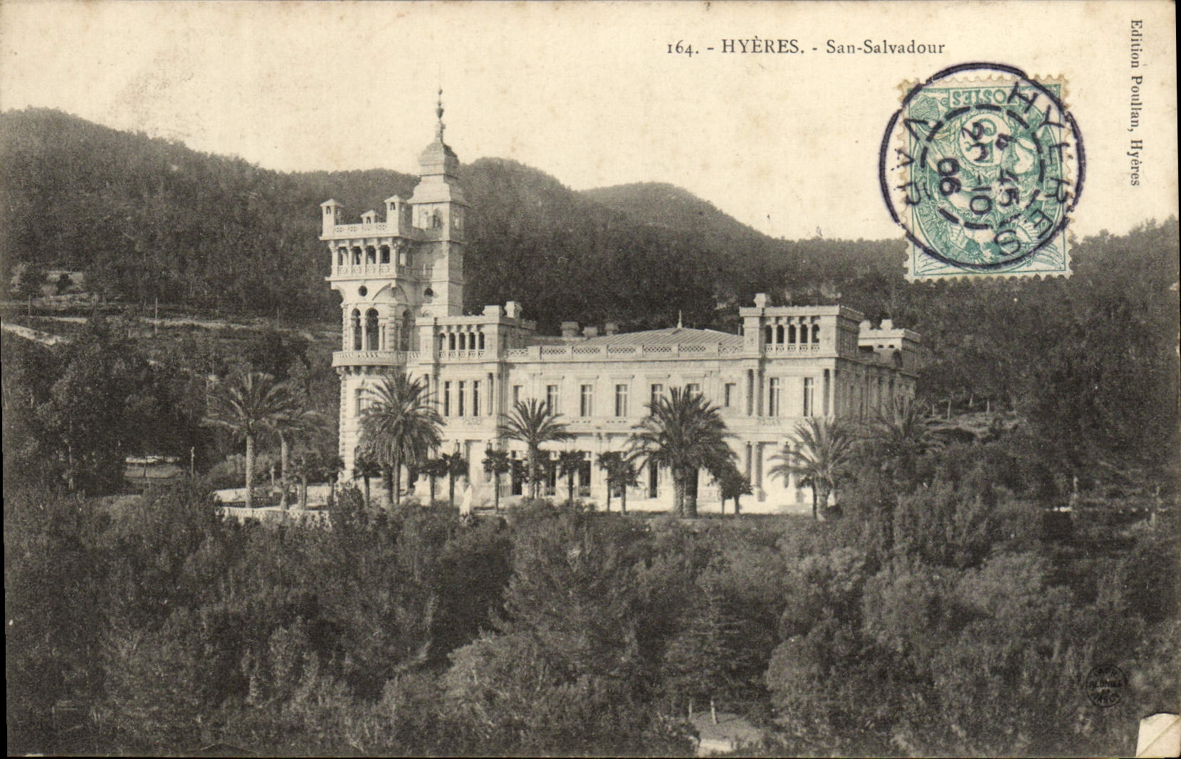 San-Salvadour — Hyères — Édition Poullan, n°164 - Recto