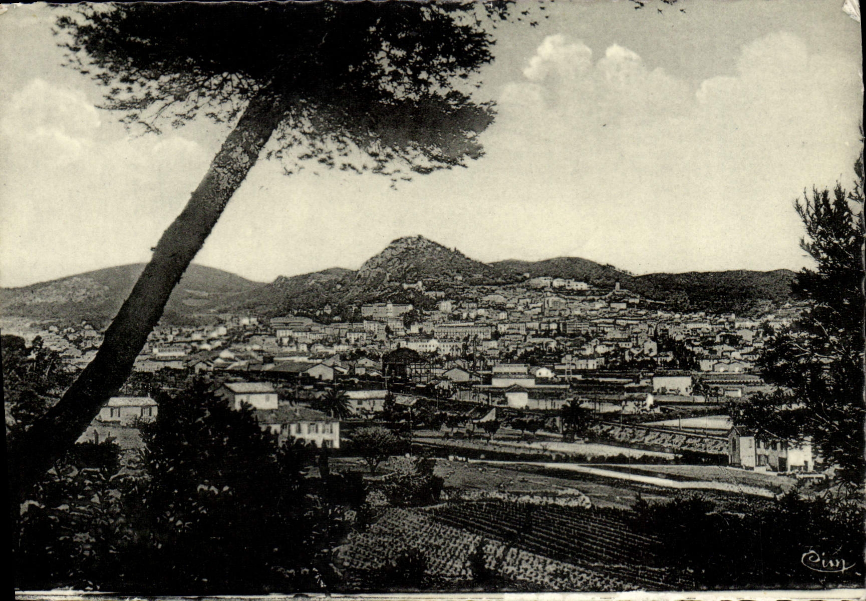 Hyères-les-Palmiers — Vue Générale — Éditeur C. Cuvy