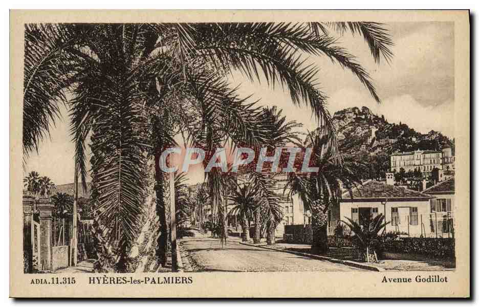 Hyères-les-Palmiers — Avenue Godillot — ADIA.11.315