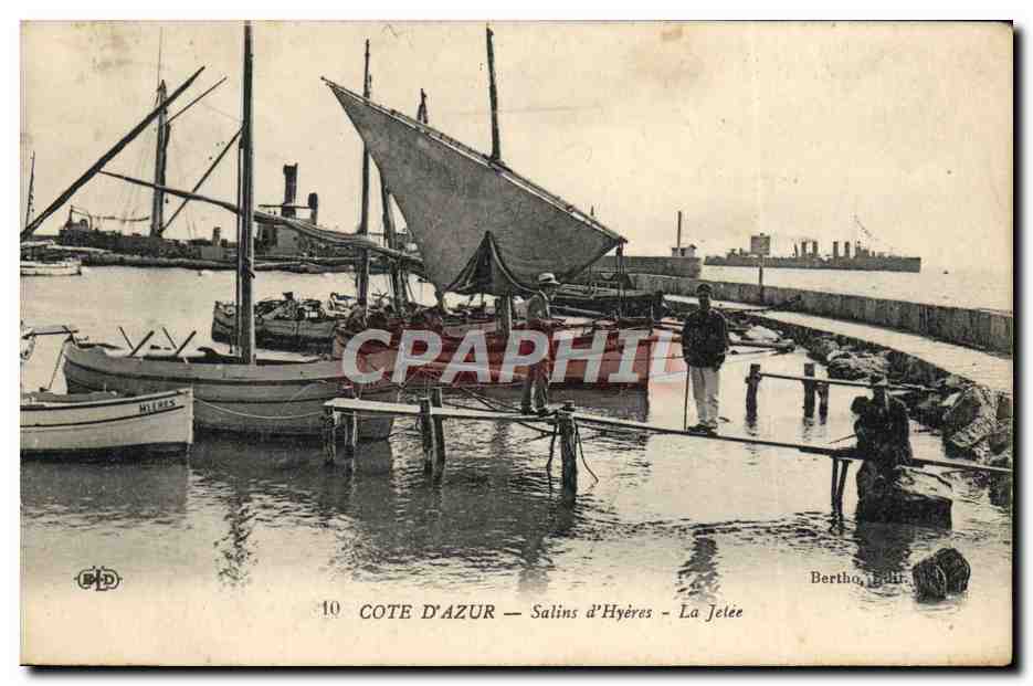 Salins d'Hyères - La Jetée — Bertho, Lulli