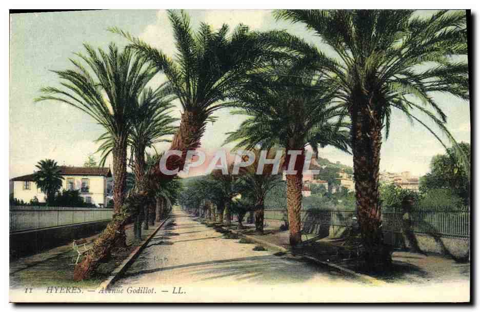 CPA Hyeres Avenue Godillot