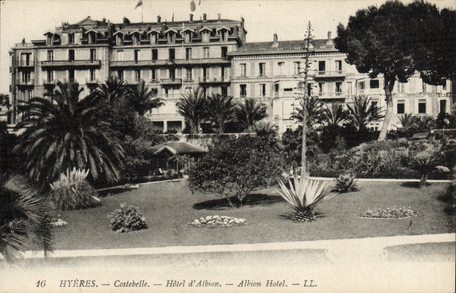 Hyères — Costebelle — Hôtel d'Albion — Albion Hotel — LL.