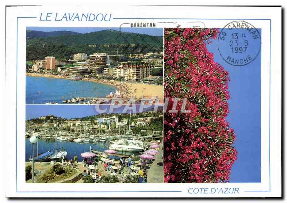 CPM Le Lavandou Cote D'Azur
