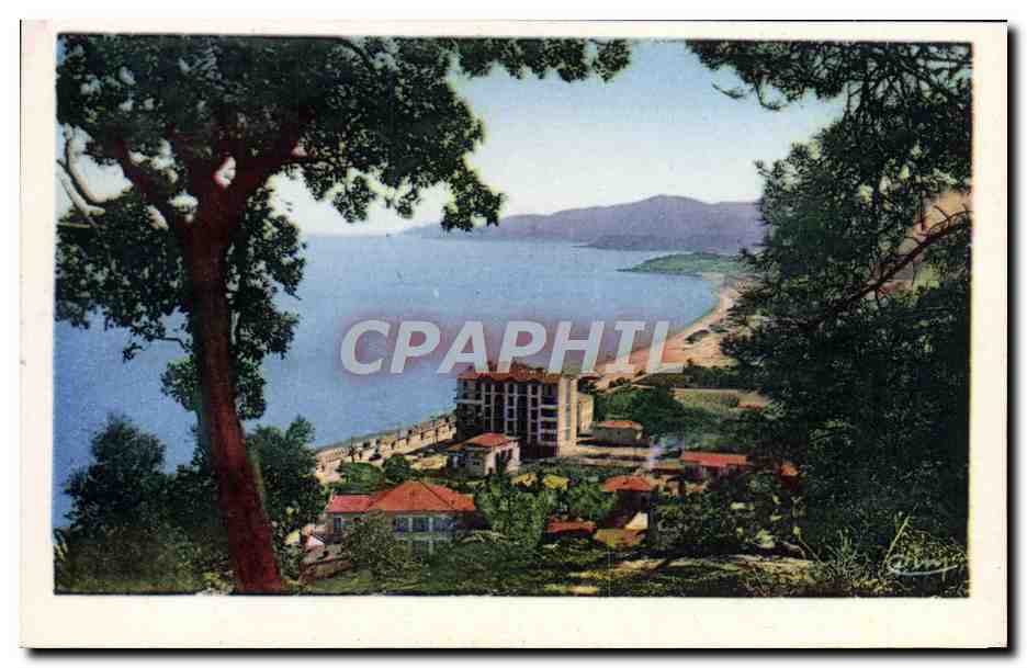 Côtes d'Azur - LE LAVANDOU (Var) — Vue artistique — éditeur non visible