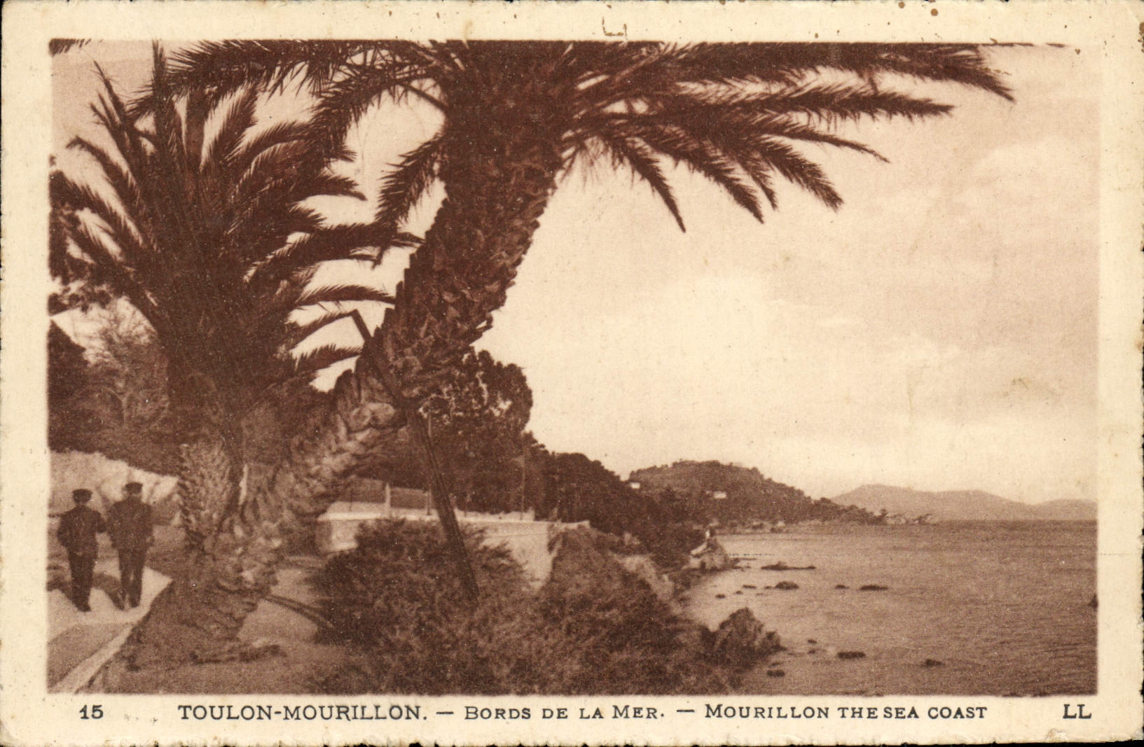 CPA Toulon Mourillonn Bords De La Mer