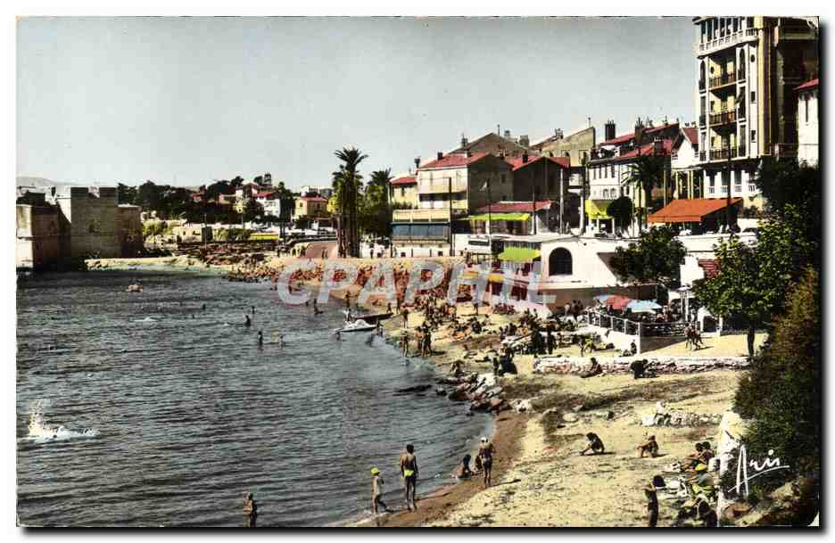 Le Mourillon - La Plage — Côte d'Azur — 606 — TOULON — Editions ARIS