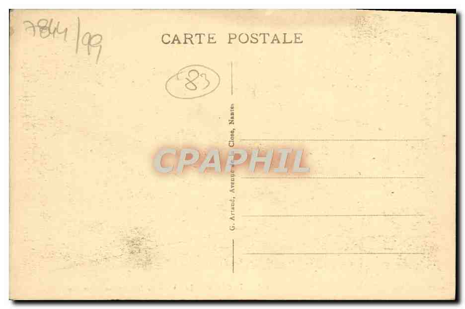 CPA Toulon Le Chemin de la Mitre au Mourillon — Rückseite
