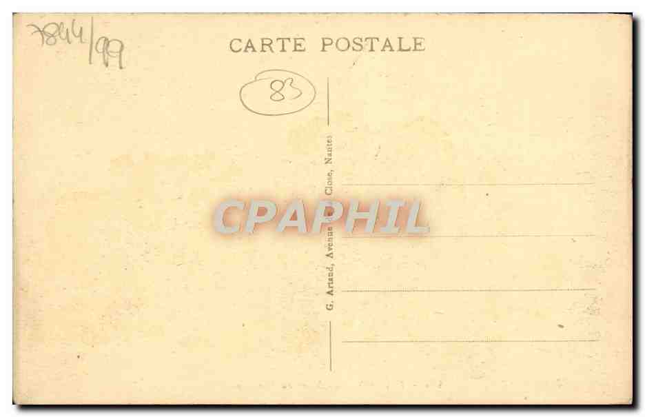 Toulon - La Mire au Mourillon — éditeur G. Arnaud, n° 135 — Verso