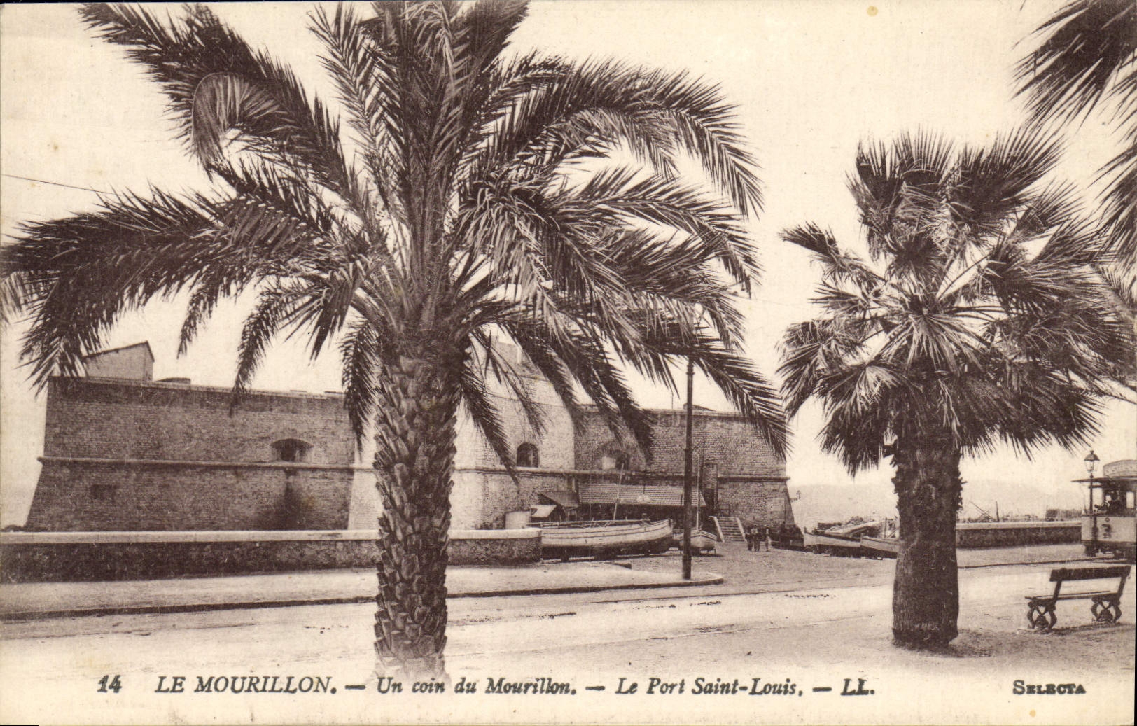 Le Mourillon — Un coin du Mourillon — Le Port Saint-Louis — LL. — Selecta